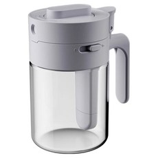 Reddot 紅點生活 2合1倒挖兩用玻璃調味罐 灰色, 1個, 300ml