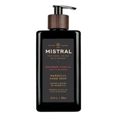 MISTRAL BODY 洗手露 波本威士忌 500ml, 溫和潔淨, 天然橄欖油保濕, 1瓶