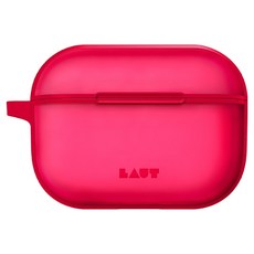 LAUT 萊德 防摔防塵保護殼 AirPods Pro 2適用, 單一商品, 霧紅色, 1個