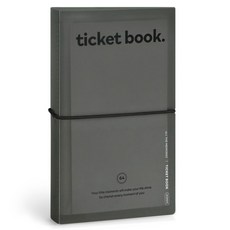 ICONIC 票券收集冊, 深灰色, 64張, 1個
