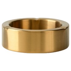 로프트마켓 스텐 깔끔 심플 재떨이 14cm, 골드, 1개