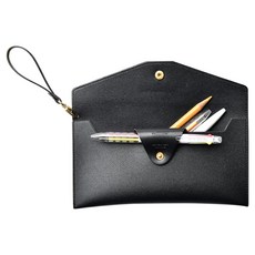 Plepic Freestyle 鉛筆錢包 + 手腕帶套組, 1套, 黑色