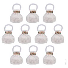 코히모 안전한 파티 줄폭죽 5W0382, 10개, 화이트