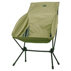 MONTERRA CVT2GRANDE L 輕量蝴蝶形高扶手摺疊椅, 橄欖綠, 1個