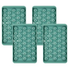 kitchen U 迷你圓球製冰盒 33格, 4個, 薄荷