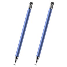 글로어스 터치펜 터치펜슬, 블루, 2개