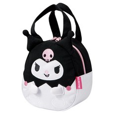 Skater KNBD1 角色臉絨面布質午餐手提袋, 1個, 庫洛米