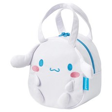 Skater KNBD1 角色臉絨面布質午餐手提袋, 1個, 大耳狗