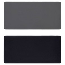 테이아 와이드 양면 논슬립 데스크 매트, 다크그레이 + 블랙