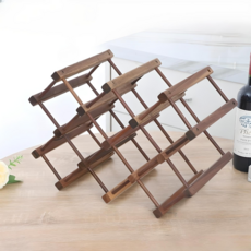 Pick Deal 迷你酒架, L8 黑桃胡桃木疊層, 1個