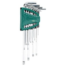 SATA 六角特長球頭扳手 12件組 09102, 1套