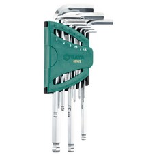 SATA 六角長球頭扳手9件組 09105, 1套