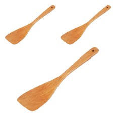 小麥購物 原木餐具 煎鏟 G157, 原木色, 3個