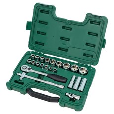 SATA 12.5mm 六角套筒扳手 23件組 09005, 1套