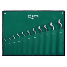 SATA 深孔雙梅花扳手 11件組 08023, 1套
