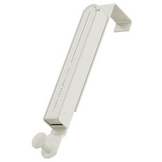 EVER HOUSE 旅行用免鑽孔長度可調門後掛鉤衣架 FREE, 1個, 白色