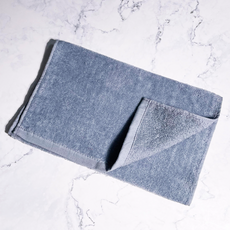 LIFE 來福牌 初秋雨晴洗臉巾 4條 藍色, 柔軟親膚, 吸水性佳