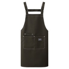 타미나요 간편한 앞치마, 카키, 1개