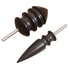 Khohimo 皮革工藝工具 diy 手工 電動磨邊器 2件組 5W0359, 1套, 深棕色