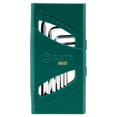 사타 육각 볼 렌치 7종 세트 09125, 1세트