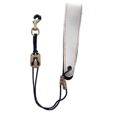 픽앤홈 심플한 색소폰 스트랩, 화이트, 1개