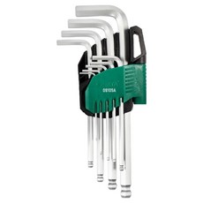 SATA 六角長球頭扳手9件組 09105A, 1套