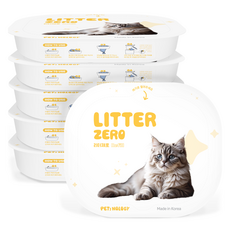 貓咪一鍵式排便處理器Litter Zero替換濾芯, 6個, 單色