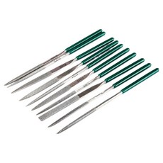 SATA 金剛石銼刀 10件組 3 x 140 mm 03810, 1套