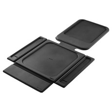 MAYTON 車用矽膠Siligaurd保護墊, 1個, 黑色