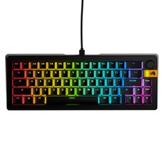 Glorious 預組裝 8K 快速觸發支援 65% 電競鍵盤, 黑色, GMMK 3 HE, 磁軸(磁鐵軸)