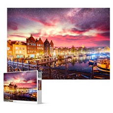 星光運河拼圖, 1000件, 1個, 混合色