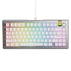 글로리어스 Prebuilt 풀알루미늄 8K 래피드 트리거 지원 게이밍 키보드 75%, 마그네틱축(자석축), GMMK 3 PRO HE, 실버