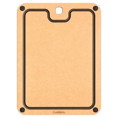Cuisipro. 長方木纖維砧板, 原木色, 1個