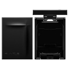 佳麗寶 KATE 零瑕肌密濾鏡校色粉餅粉餅盒, 1個, 黑色