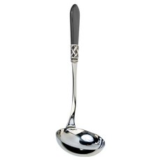 BUGATTI 阿拉丁 裝飾環 霧面 斯普雷德 湯勺, 1個, 灰色