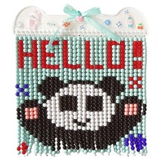 Mungudam 串珠門簾製作套組 DIY 材料包 01 哈囉熊貓, 1套, 混色