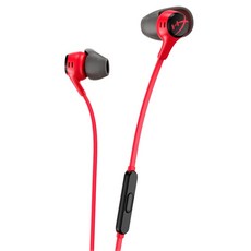 HYPERX Cloud Earbuds II 入耳式耳機, 705L8AA, 紅色
