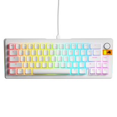 글로리어스 Prebuilt 8K 래피드 트리거 지원 게이밍 키보드 65%, 화이트, GMMK 3 HE, 마그네틱축(자석축)