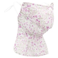 인콘트로 아사 자외선 차단 3단 스포츠 골프 마스크, 앨리섬 보라색, 1개