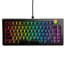 Glorious Prebuilt 全鋁合金 支援8K快速觸發 75% 電競鍵盤, 黑色, GMMK 3 PRO HE, 磁軸(磁力軸)