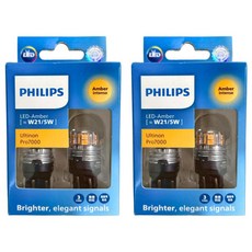 PHILIPS 飛利浦 LED燈泡 雙芯 黃光, 2個, T20