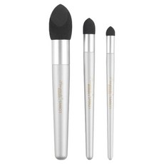 Pan wen bo 拓印筆 3件組 海綿頭 銀色 5W0309, 1套, 海綿刷頭 銀色