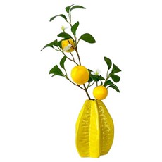 Floral M 花藝 仿真花禮 盛夏西西里島檸檬樹, 1組, 黃色