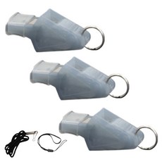 防身運動裁判哨子, 3個, 灰色, 灰色, 灰色