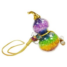 命運好好玩 七彩滿賺葫蘆吊飾 8106247, 混和顏色, 1個