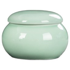 Kimri 風水財運素色迷你玄關裝飾罐 綠色, 1個