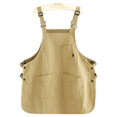 正直生活 口袋圍裙, 米色, 1個