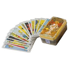 Petit Fancy 高級預言塔羅牌 78張全套, 1套, 金色