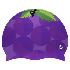 Moah矽膠泳帽, 1個, 葡萄
