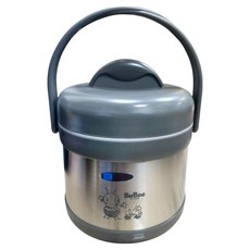 三光牌 源味 二層高真空304不鏽鋼燜燒提鍋 灰色 1.1L 786g, 1個